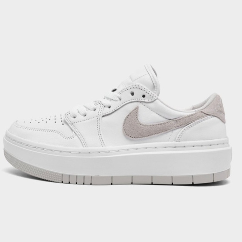 Jordan Women's Athletic Shoes White and Gray